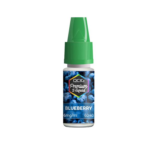 QCig Premium E-Liquids 10ml 6mg (60VG/40PG)