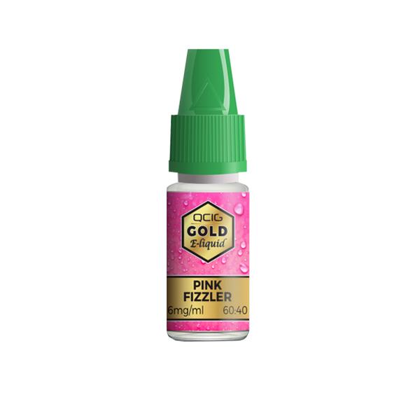 QCig Gold E-Liquids 10ml 12mg (60VG/40PG)