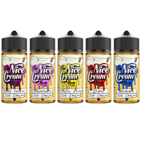 The Nice Cream Man 100ml Shortfill 0mg (70VG/30PG)