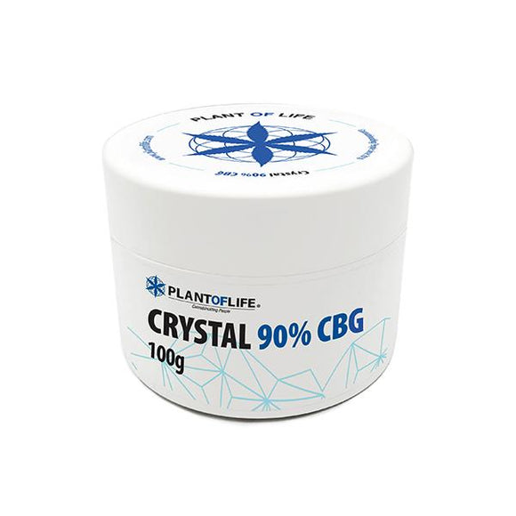 Plant Of Life 1000mg CBG Crystal Powder Bulk 90% CBG 100g