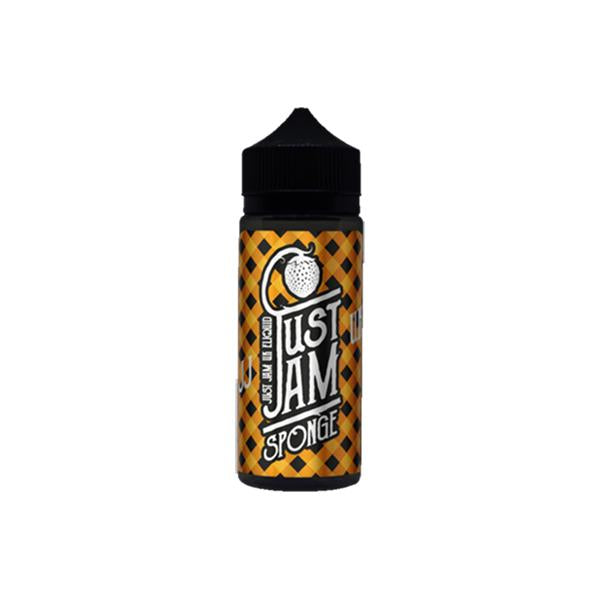 Just Jam Sponge 0mg 100ml Shortfill (80VG/20PG)