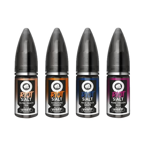 10mg Riot Squad Black Edition Nic Salts 10ml (70VG/30PG)