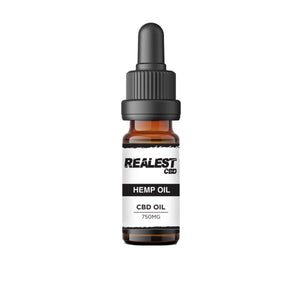 Realest CBD 750mg CBD 10ml Hemp Oil (BUY 1 GET 1 FREE)