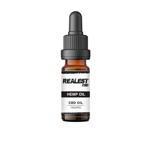 Realest CBD 1450mg CBD 10ml Hemp Oil (BUY 1 GET 1 FREE)