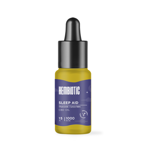 Hembiotic 1000mg CBD Oil - 15ml