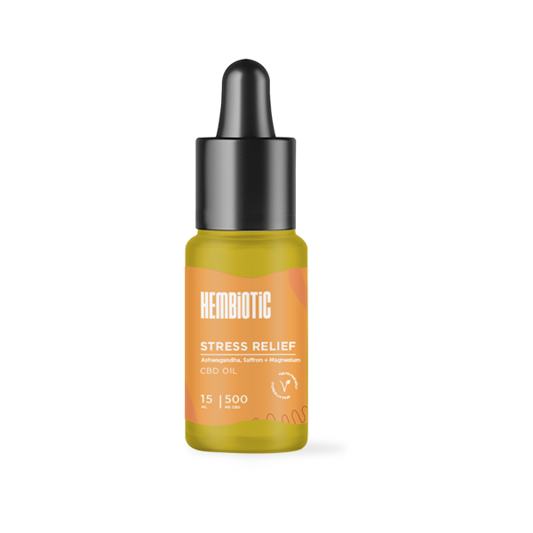 Hembiotic 500mg CBD Oil - 15ml